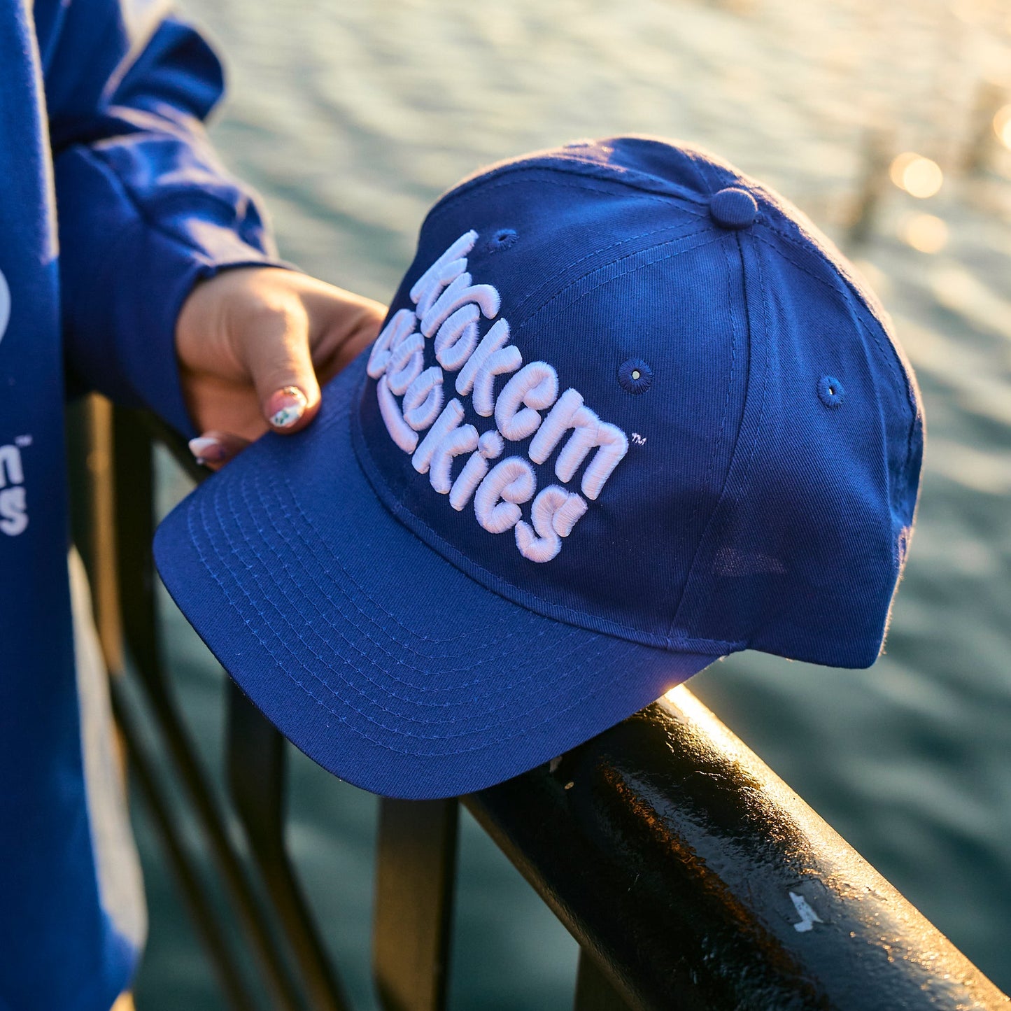 Krokem Cookies Cosmic BLUE Cap (Low Profile) – 3D Embroidery LOGOTYPE