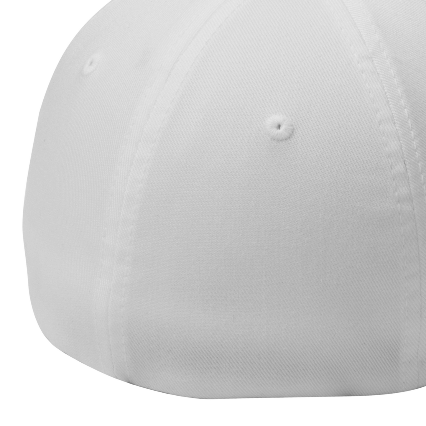 Krokem Cookies Cosmic WHITE Flex Cap (Mid Profile) – 3D Embroidery LOGOTYPE