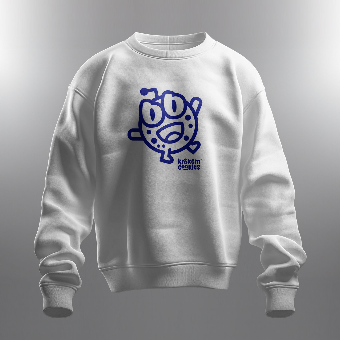 Krokem Cookies WHITE Cosmic Sweatshirt – KRODY Limited Edition