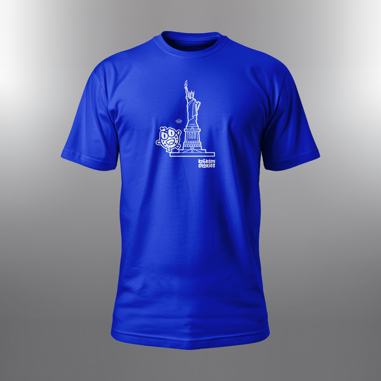 Krokem Cookies BLUE Cosmic Modern T-shirt – LYBERTY Limited Edition