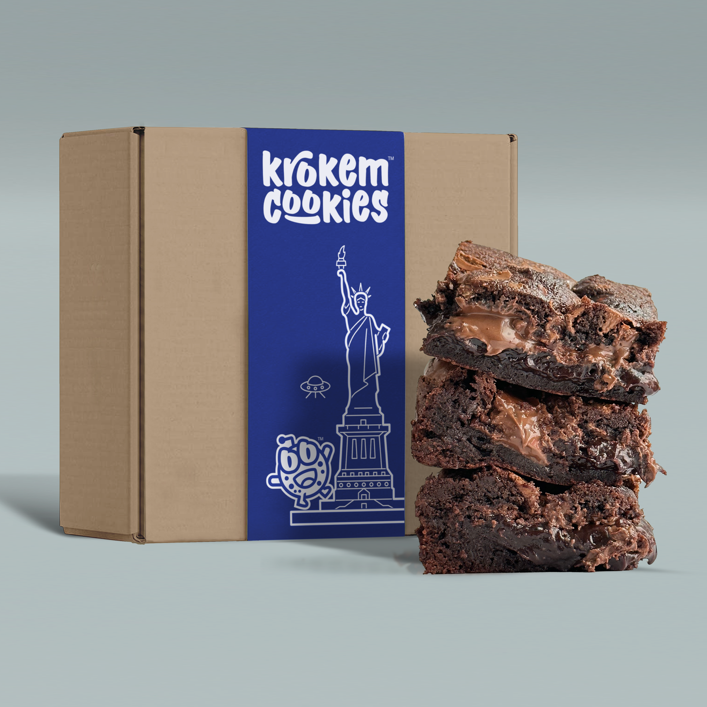 KROKEM-BROWNIE (Nutella-Cookie)