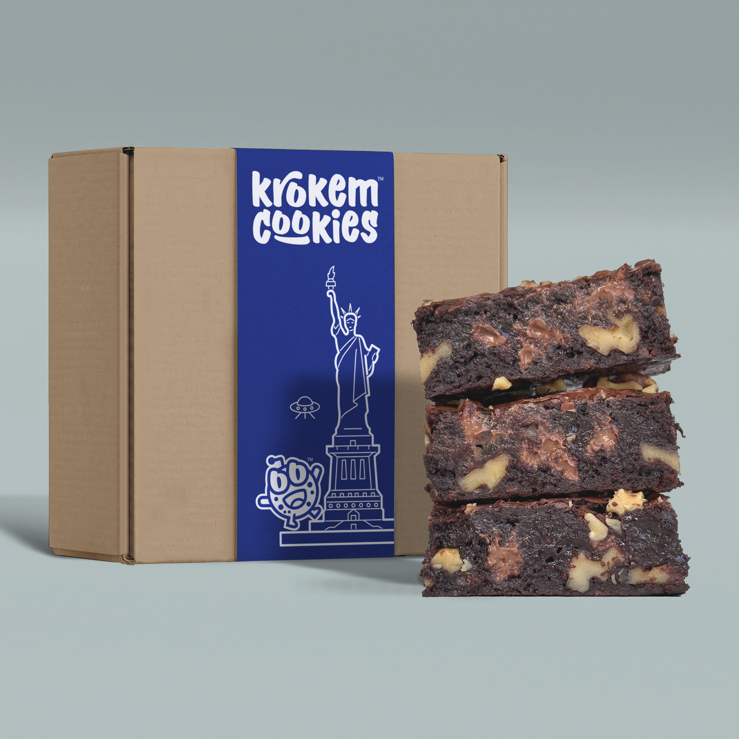 KROKEM-BROWNIE (Walnut)