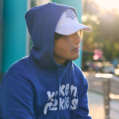 Krokem Cookies Cosmic WHITE Flex Cap (Mid Profile) – Rubber Patch KRODY