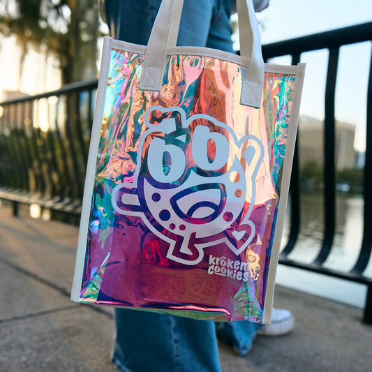 Krokem Cookies Holographic Tote – Limited Edition