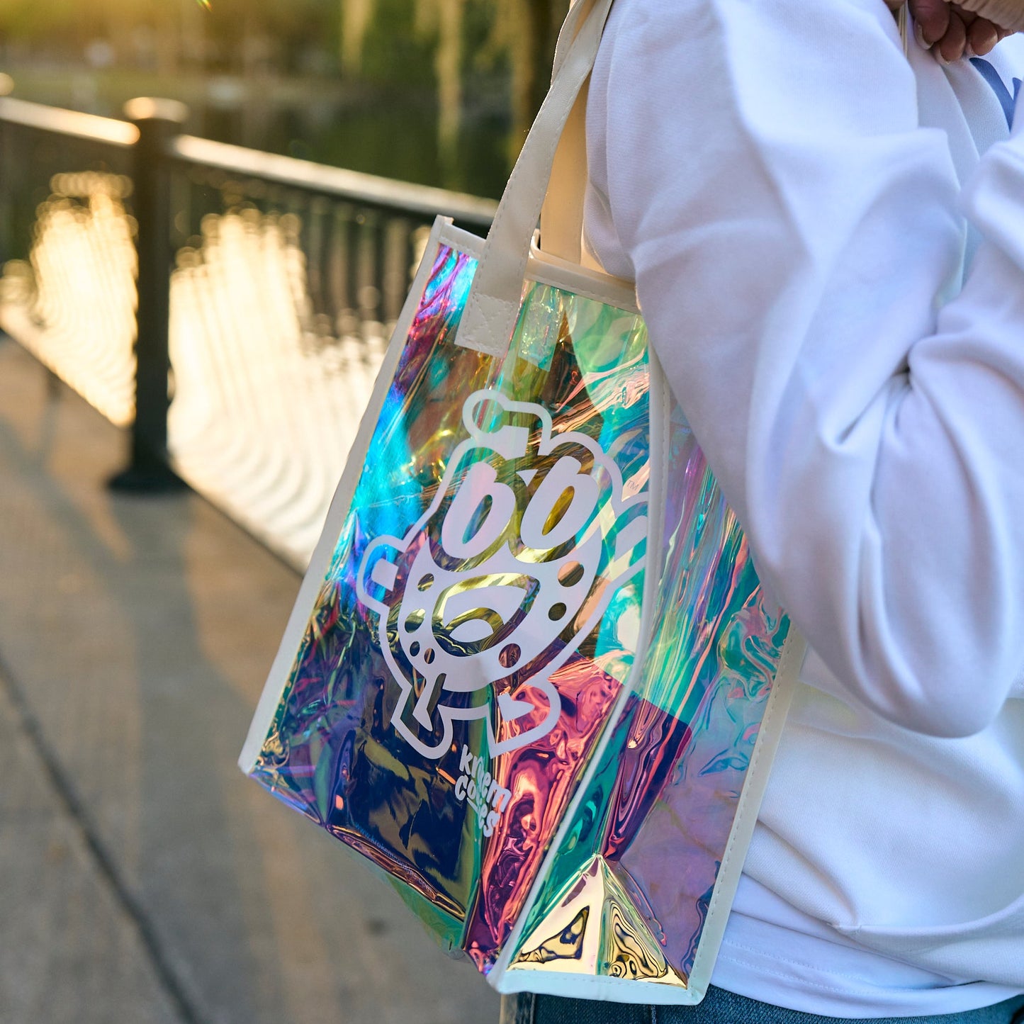 Krokem Cookies Holographic Tote – Limited Edition