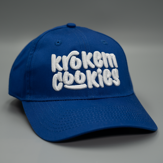 Krokem Cookies Cosmic BLUE Cap (Low Profile) – 3D Embroidery LOGOTYPE