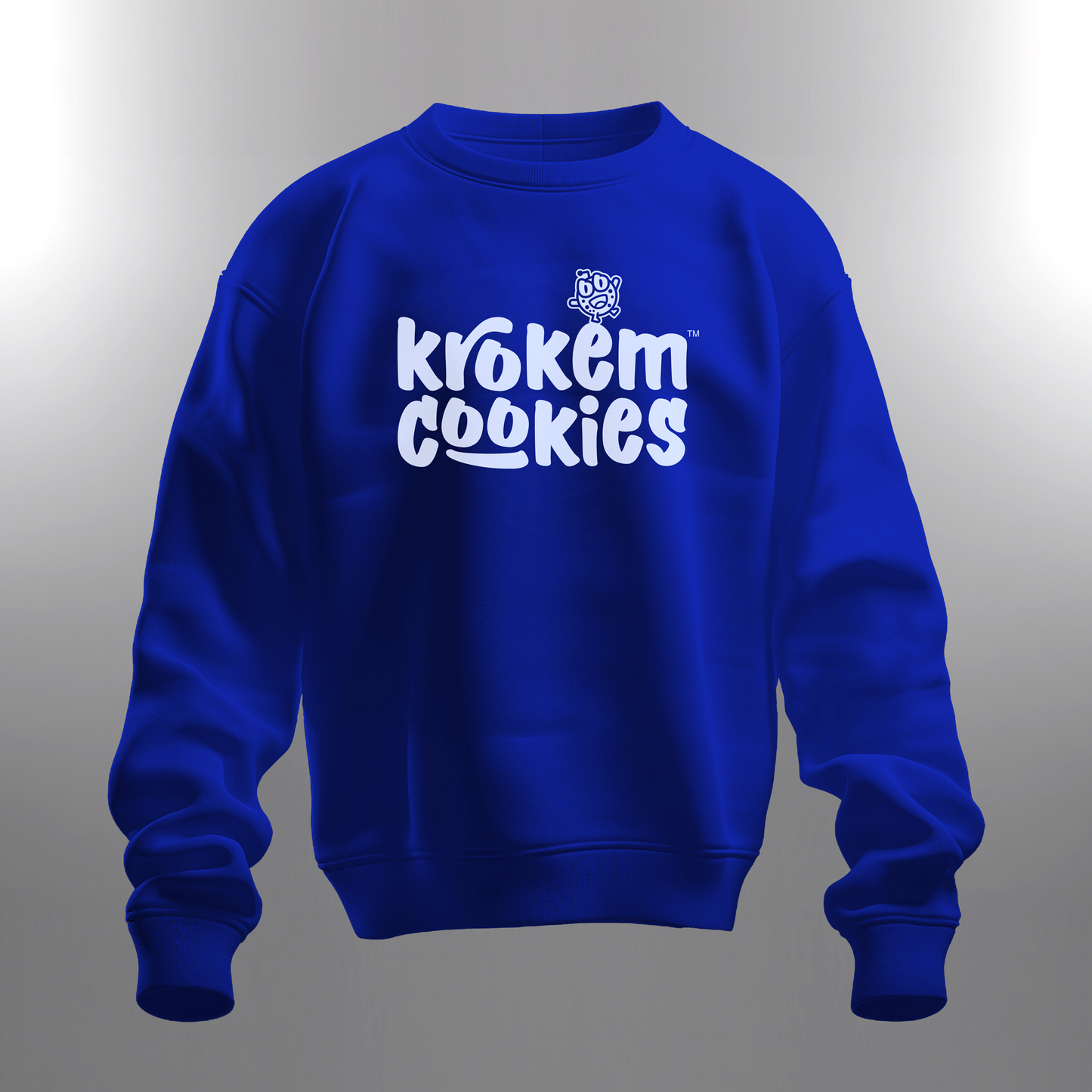 Krokem Cookies BLUE Cosmic Sweatshirt – LOGOTYPE Limited Edition