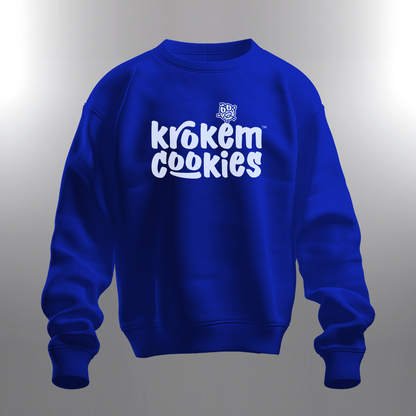Krokem Cookies BLUE Cosmic Sweatshirt – LOGOTYPE Limited Edition