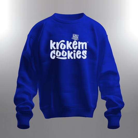Krokem Cookies BLUE Cosmic Sweatshirt – LOGOTYPE Limited Edition