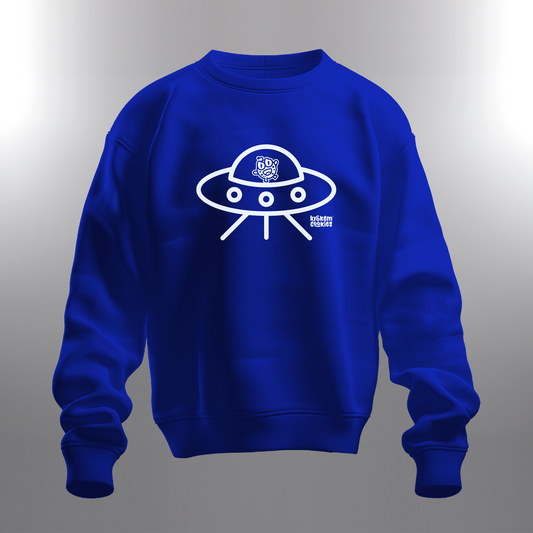 Krokem Cookies BLUE Cosmic Sweatshirt – SPACESHIP Limited Edition