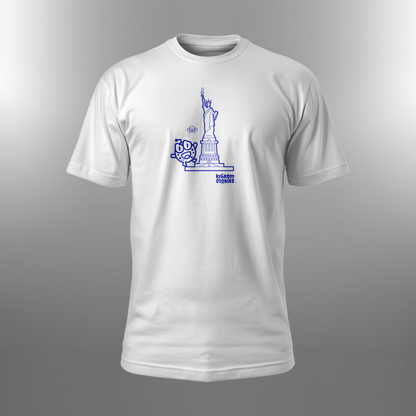 Krokem Cookies WHITE Cosmic Modern T-shirt – LIBERTY Limited Edition
