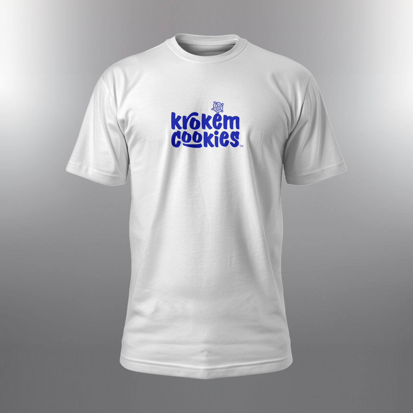 Krokem Cookies WHITE Cosmic Modern T-shirt – LOGOTYPE Limited Edition