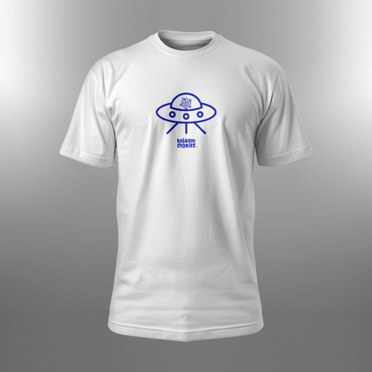 Krokem Cookies WHITE Cosmic Modern T-shirt – SPACESHIP Limited Edition